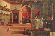 St.Augustine in his study Vittore Carpaccio